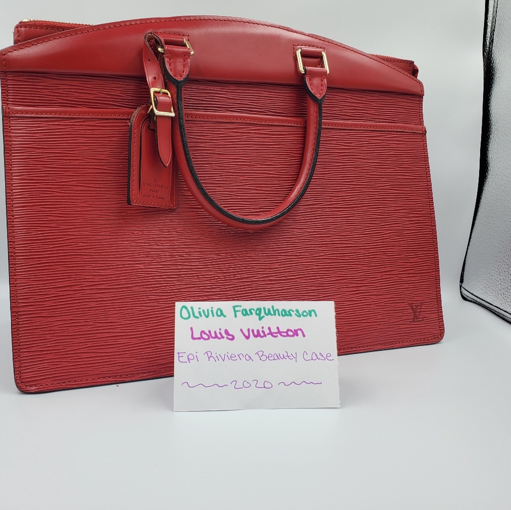 Louis Vuitton Epi Riviera Beauty Case